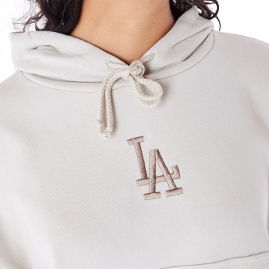 Women's New Era Lifestyle Crop Hoodie MLB Los Angeles Dodgers