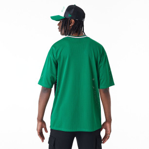 T-Shirt NBA Boston Celtics New Era Graphic Mesh vert