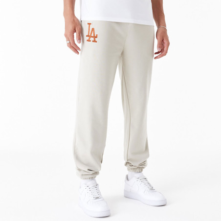 Pantalone MLB Los Angeles Dodgers New Era League Essential Jogger Crema