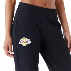 Pantalone NBA Los Angeles Lakers New Era Colour Block Jogger Negro para mujer