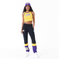Women's New Era Colour Block Jogger NBA Los Angeles Lakers Black