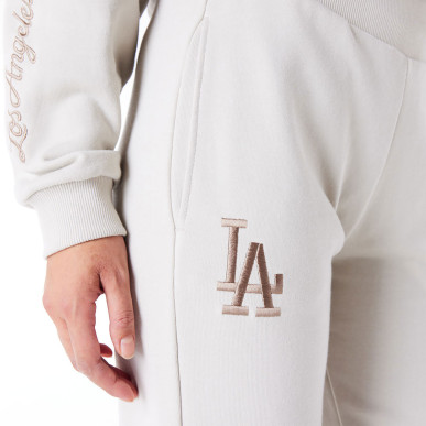 Women's New Era Lifestyle Jogger MLB Los Angeles Dodgers Cream