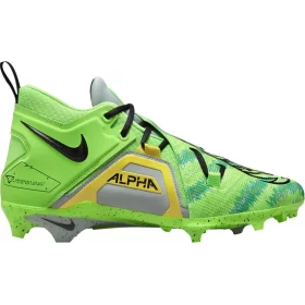 Crampones de fútbol americano Nike Alpha Menace Pro 3 Verde