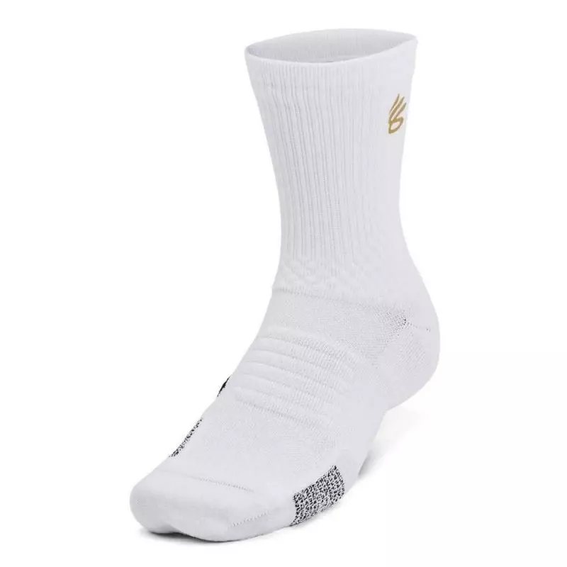 Chaussettes de sport Under Armour AD Playmaker Mid Curry