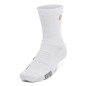 Calcetin Under Armour AD Playmaker Mid Curry Blanco