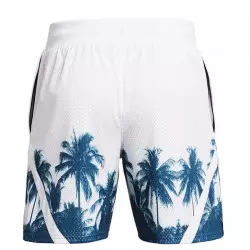 Short Under Armour Curry Mesh blanc
