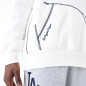 Sudadera MLB Los Angeles Dodgers New Era World Series Oversize Blanco