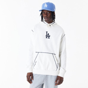 Men's New Era World Series Oversize Hoodie MLB Los Angeles Dodgers White