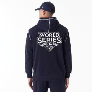 Men's New Era World Series Oversize Hoodie MLB New York Yankees Navy