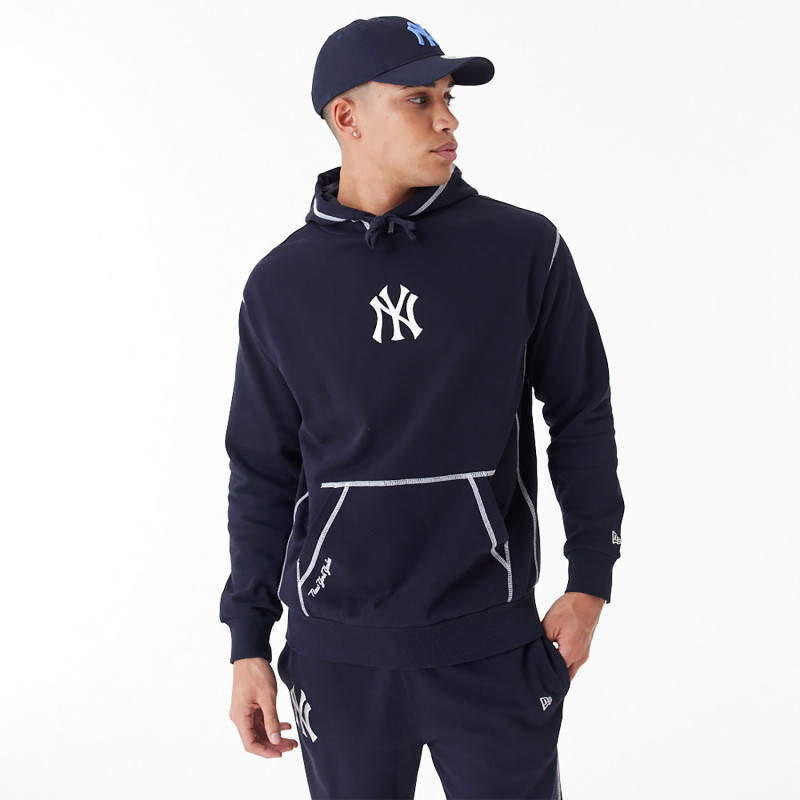 Men's New Era World Series Oversize Hoodie MLB New York Yankees Navy