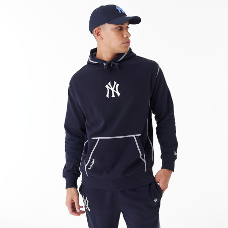 Men's New Era World Series Oversize Hoodie MLB New York Yankees Navy