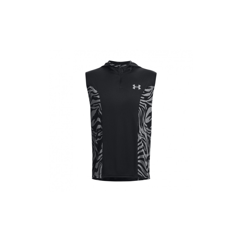 T-shirt con capucha Under armour Baseline negro
