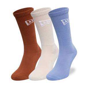 Chaussettes New era Flag Crew Multicolor 3 paires