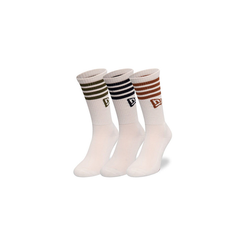 Calcetin New era Flag Crew Crema 3 pack
