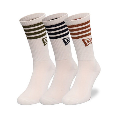 Calcetin New era Flag Crew Crema 3 pack