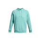 Sweat à capuche Under armour Rival Fleece bleu turquoise