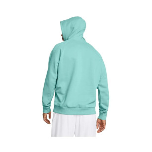 Sudadera Under armour Rival Fleece turquoise