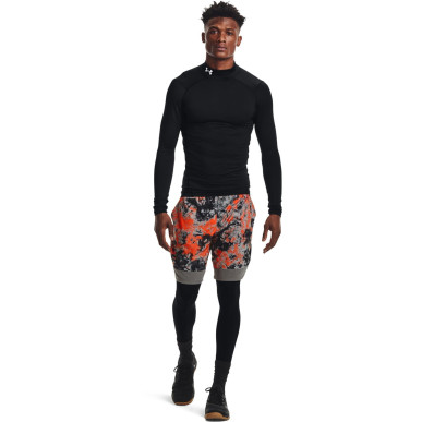 Maillot de compression à manches longues Under Armour ColdGear Mock Noir