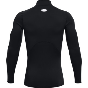 Maillot de compression à manches longues Under Armour ColdGear Mock Noir