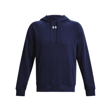 Sweat à capuche Under armour Rival Fleece bleu marine