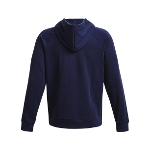 Sweat à capuche Under armour Rival Fleece bleu marine