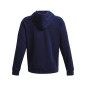 Sweat à capuche Under armour Rival Fleece bleu marine