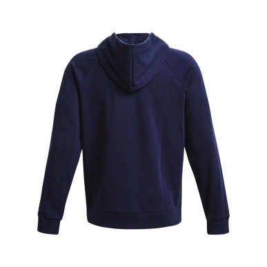 Sweat à capuche Under armour Rival Fleece bleu marine