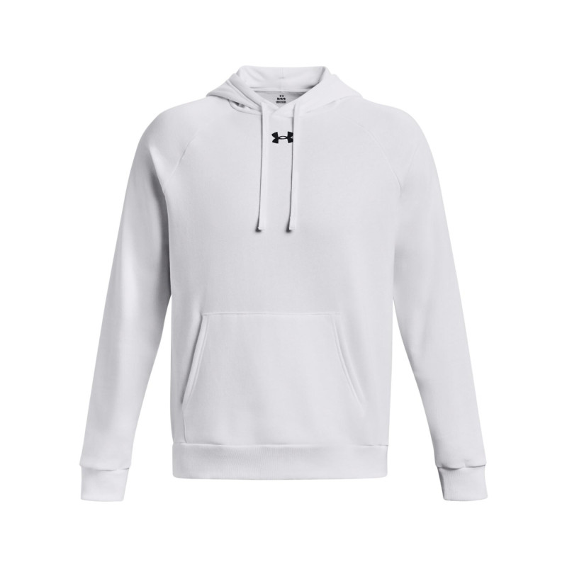 Sweat à capuche Under armour Rival Fleece Blanc