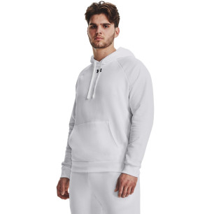 Sweat à capuche Under armour Rival Fleece Blanc