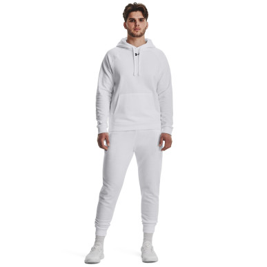 Sweat à capuche Under armour Rival Fleece Blanc