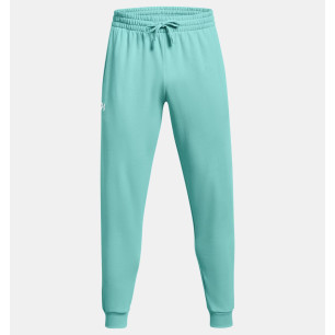 Pantalone Under Armour Rival Fleece Jogger Turquoise
