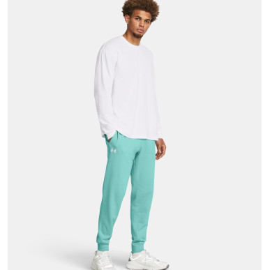 Pantalone Under Armour Rival Fleece Jogger Turquoise