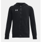 Men's Under armour Essential Full zip Hoodie Black