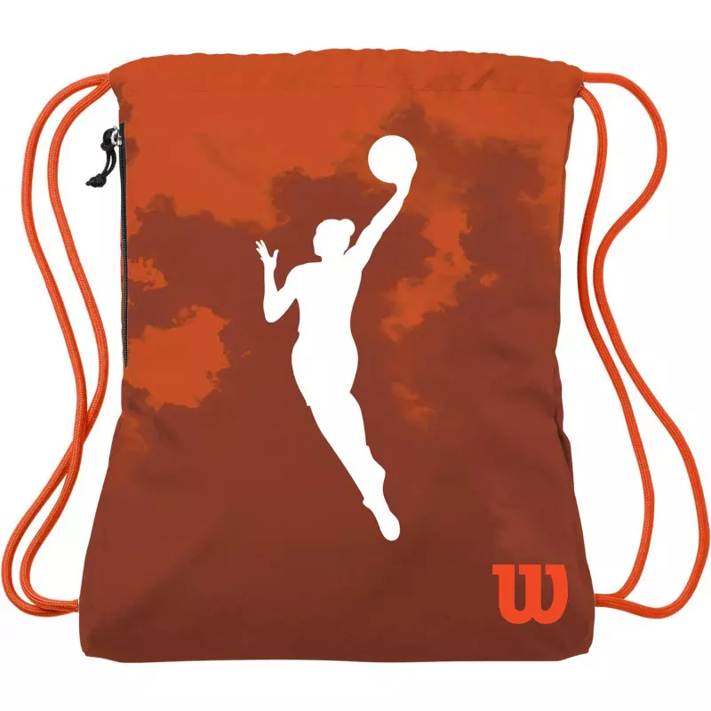 Mochila Wilson WNBA con cordon Naranja