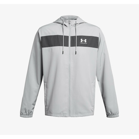 Cortavientos Zip Under armour Gris