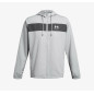 Cortavientos Zip Under armour Gris