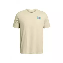 T-shirt Under Armour Color Block Beige