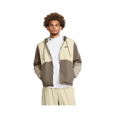 Coupe vent zippé Under armour Icon Legacy Marron
