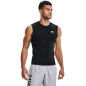 Maillot de compression sans manche Under Armour Noir pour homme Maillot de compression sans manche Under Armour Noir pour homme