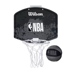 Mini Canasta de Baloncesto NBA Wilson Team Negro