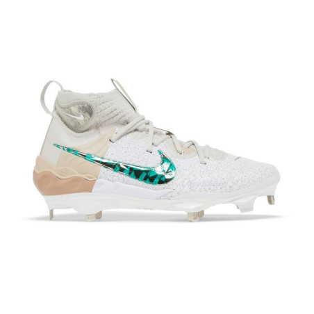 Crampones de beisbol Nike Alpha Huarache NXT Metal Blanco