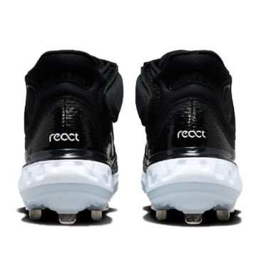 Crampons de Baseball métal Nike Huarache Elite 4 Mid Noir