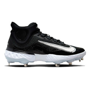 Men's Nike Huarache Elite 4 Mid Baseball cleats Black