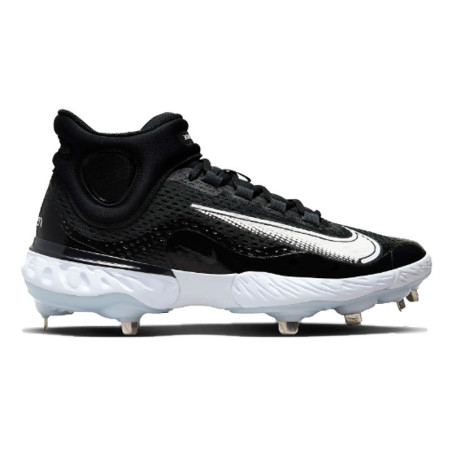 Men's Nike Huarache Elite 4 Mid Baseball cleats Black