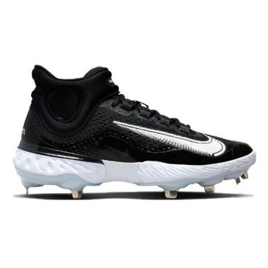 Crampones de beisbol Nike Huarache Elite 4 Mid Metal Negro