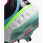 Crampons de Baseball métal Nike Alpha Huarache Elite 4 low "Black Teal Pink"