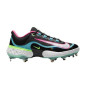 Crampons de Baseball métal Nike Alpha Huarache Elite 4 low "Black Teal Pink"