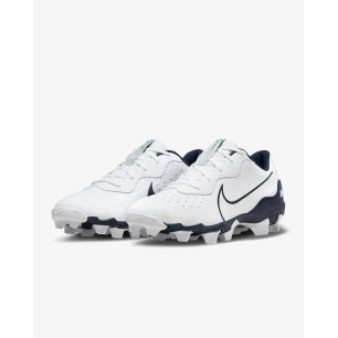 Crampons moulés Nike Alpha Huarache 4 Keystone Blanc pour junior