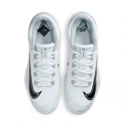 Crampons de Baseball métal Nike Alpha Huarache Elite 4 low Blanc