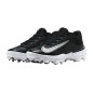 Crampons de Baseball moulés Nike Alpha Huarache 4 Elite Low MCS Noir